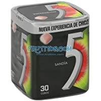 Los mejores  - FIVE BOX SANDIA GRAGEAS 6 TARROS 30 CHICLES